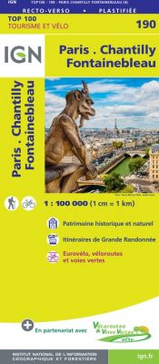 190 PARIS CHANTILLY FONTAINEBLEAU  recto